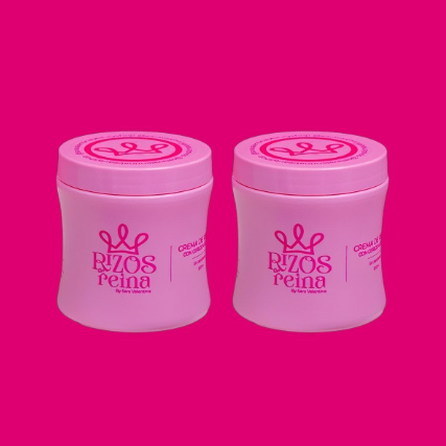 Dos cremas de peinar Rizos de Reina de 500 ml