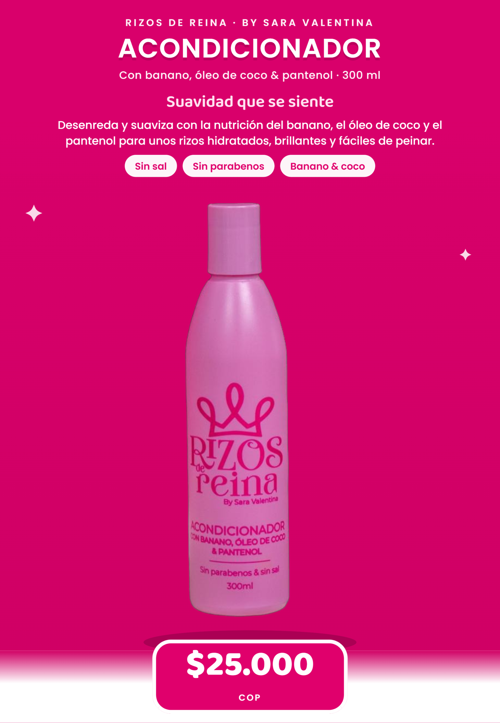 rizos de reina acondicionador